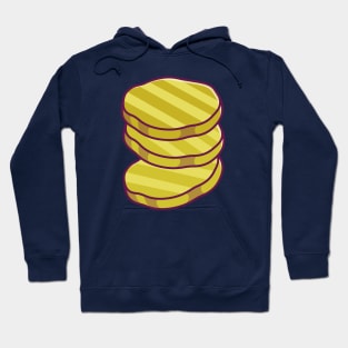 Floating Pickles Slice Cartoon Hoodie